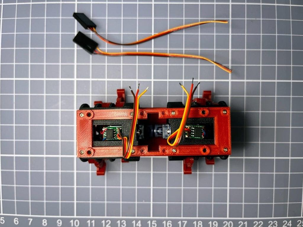 Создание Strider Walker V6 — шагающего робота с камерой - 43