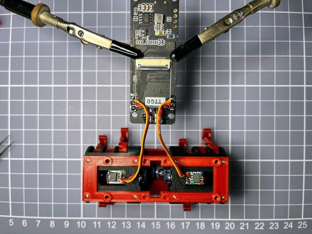 Создание Strider Walker V6 — шагающего робота с камерой - 44