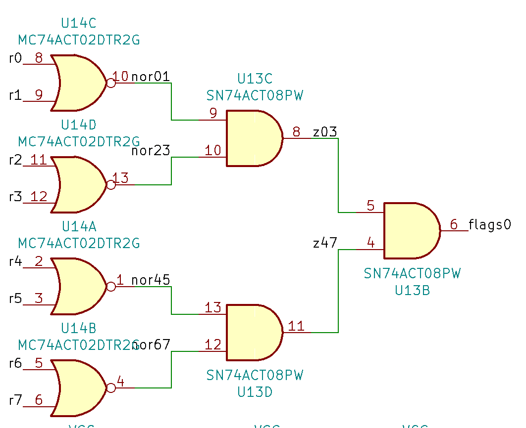 АЛУ на логических микросхемах - 11