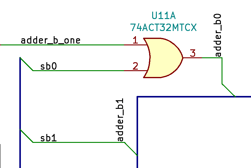 АЛУ на логических микросхемах - 5