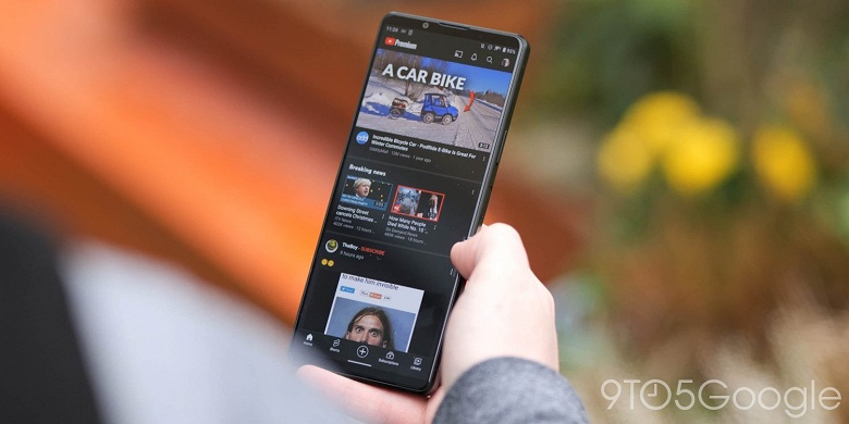 На YouTube тестируют новый интерфейс для мобильных