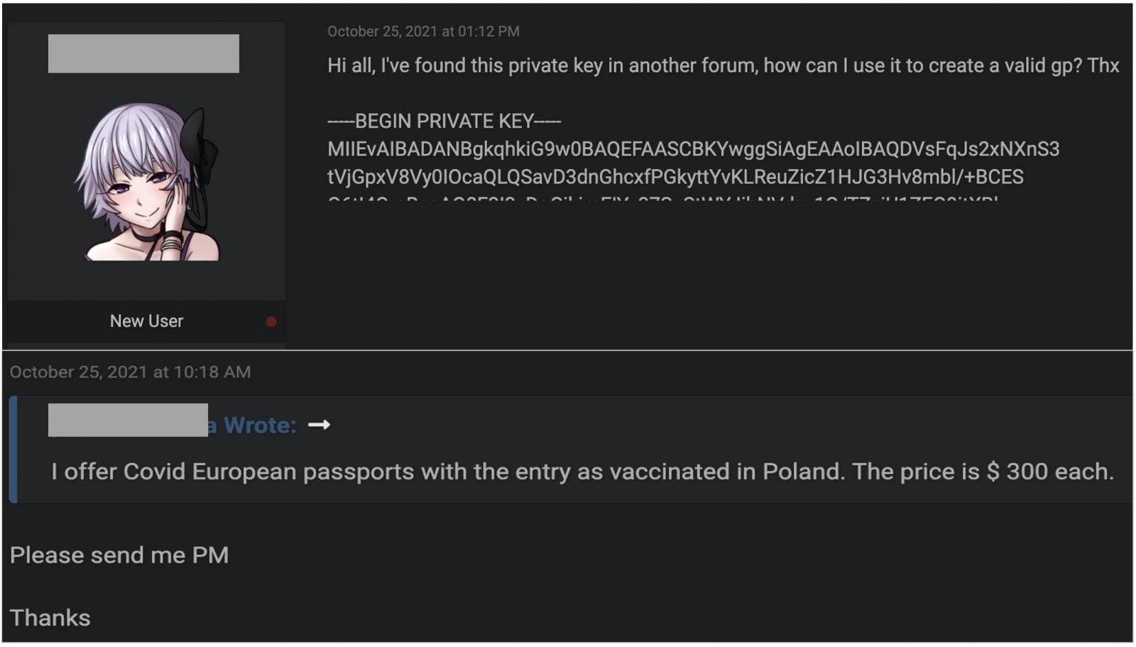 Подделка паспортов вакцинации Евросоюза. Утечка секретного ключа? - 1