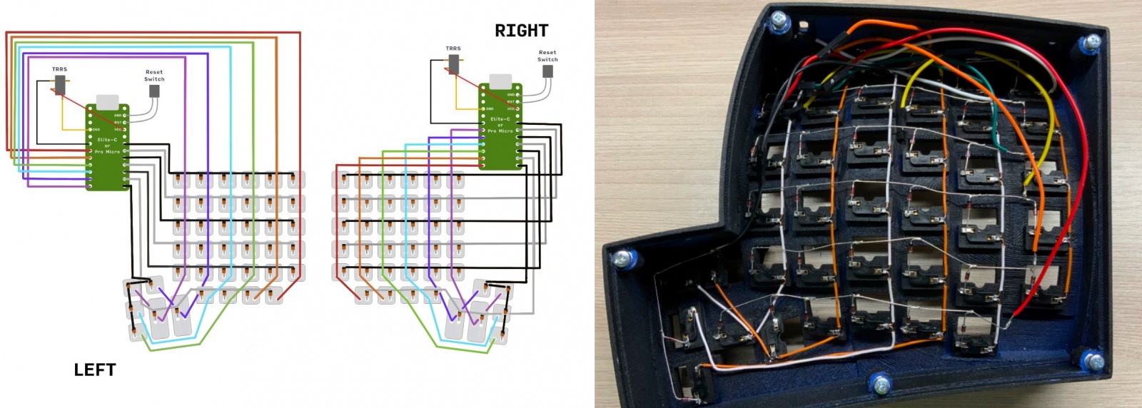 Создание и опыт использования клавиатуры Dactyl LightCycle - 12