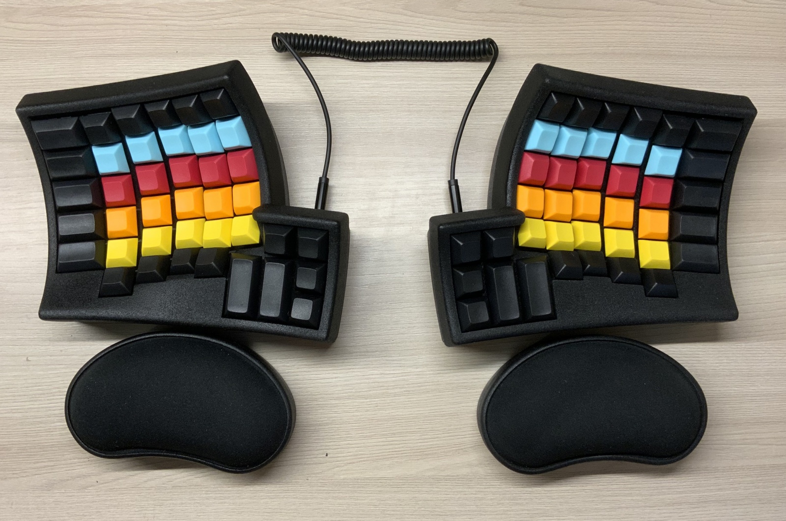 Создание и опыт использования клавиатуры Dactyl LightCycle - 1