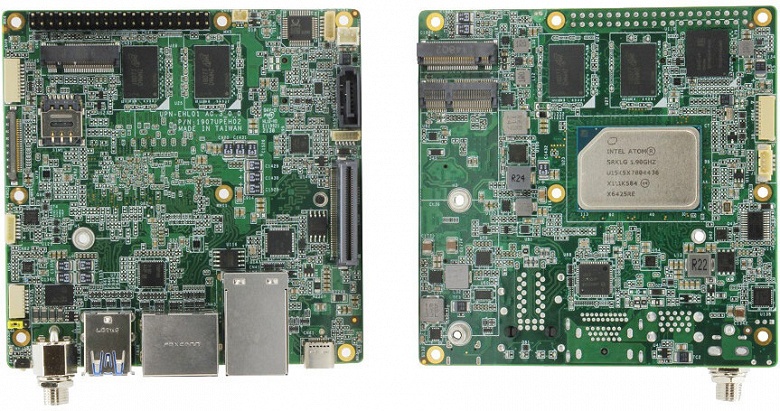 Основой встраиваемой платформы UP Squared 6000 может служить процессор Intel Celeron N6210, Pentium J6426, Atom x6413E или Atom x6425RE