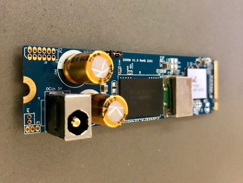 &laquo;Аудиофильский&raquo; SSD типоразмера M.2 рассчитан на внешний источник питания