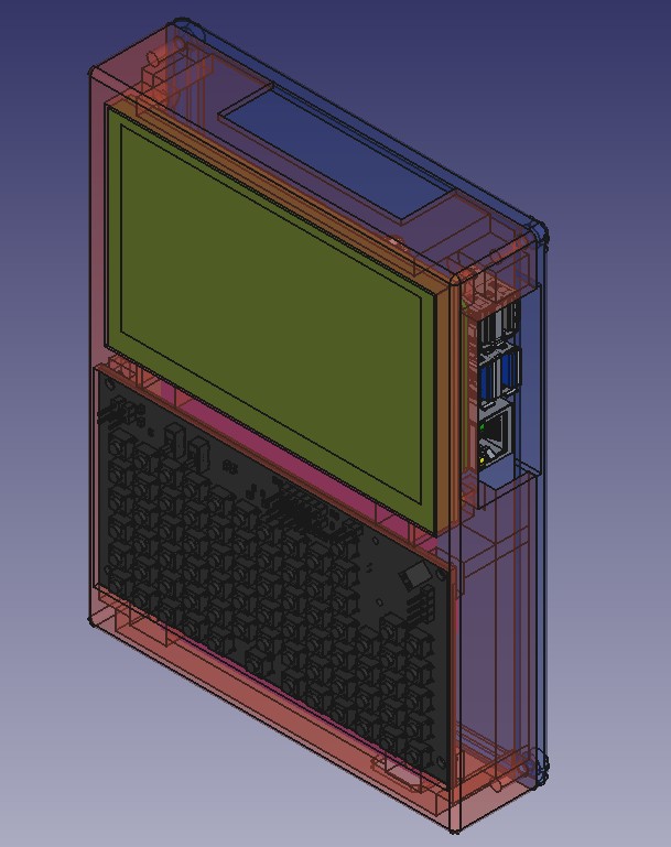 Скриншот из редактора FreeCAD