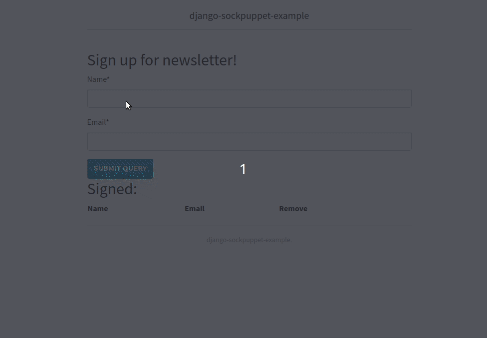 Django-sockpuppet, интересная альтернатива React, Vue, Angular или очередная заброшенная джанговская «батарейка»? - 4 Django-sockpuppet, интересная альтернатива React, Vue, Angular или очередная заброшенная джанговская «батарейка»? - 4