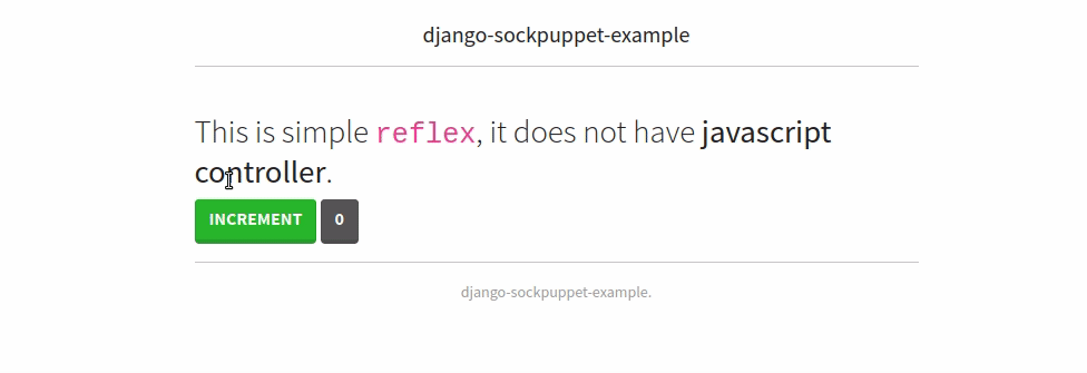 Django-sockpuppet, интересная альтернатива React, Vue, Angular или очередная заброшенная джанговская «батарейка»? - 1