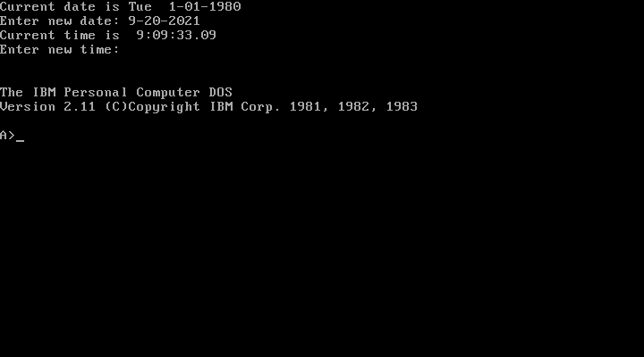 Собираем DOS 2.11 из исходников 80-х годов - 2