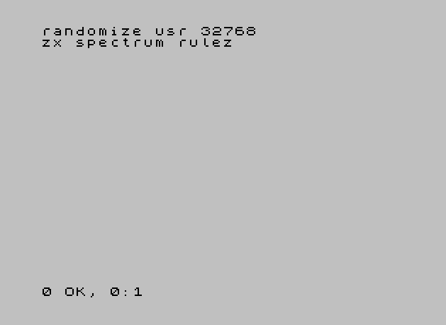 Примеры ассемблерного кода для ZX Spectrum - 3