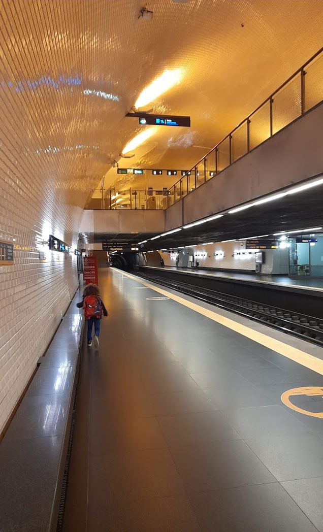 Лиссабонское метро, одна из центральных станций