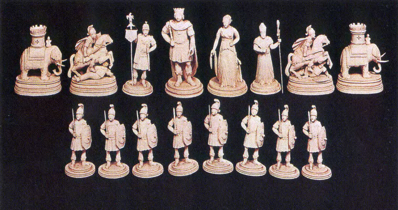 Шахматы и шахматные фигуры (названия, исполнение, история)