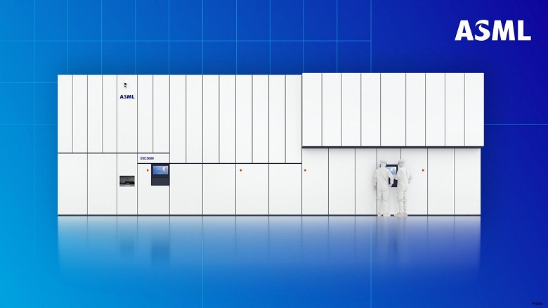Компания Intel заказала у ASML первую в отрасли систему Twinscan EXE:5200 - 1 Компания Intel заказала у ASML первую в отрасли систему Twinscan EXE:5200