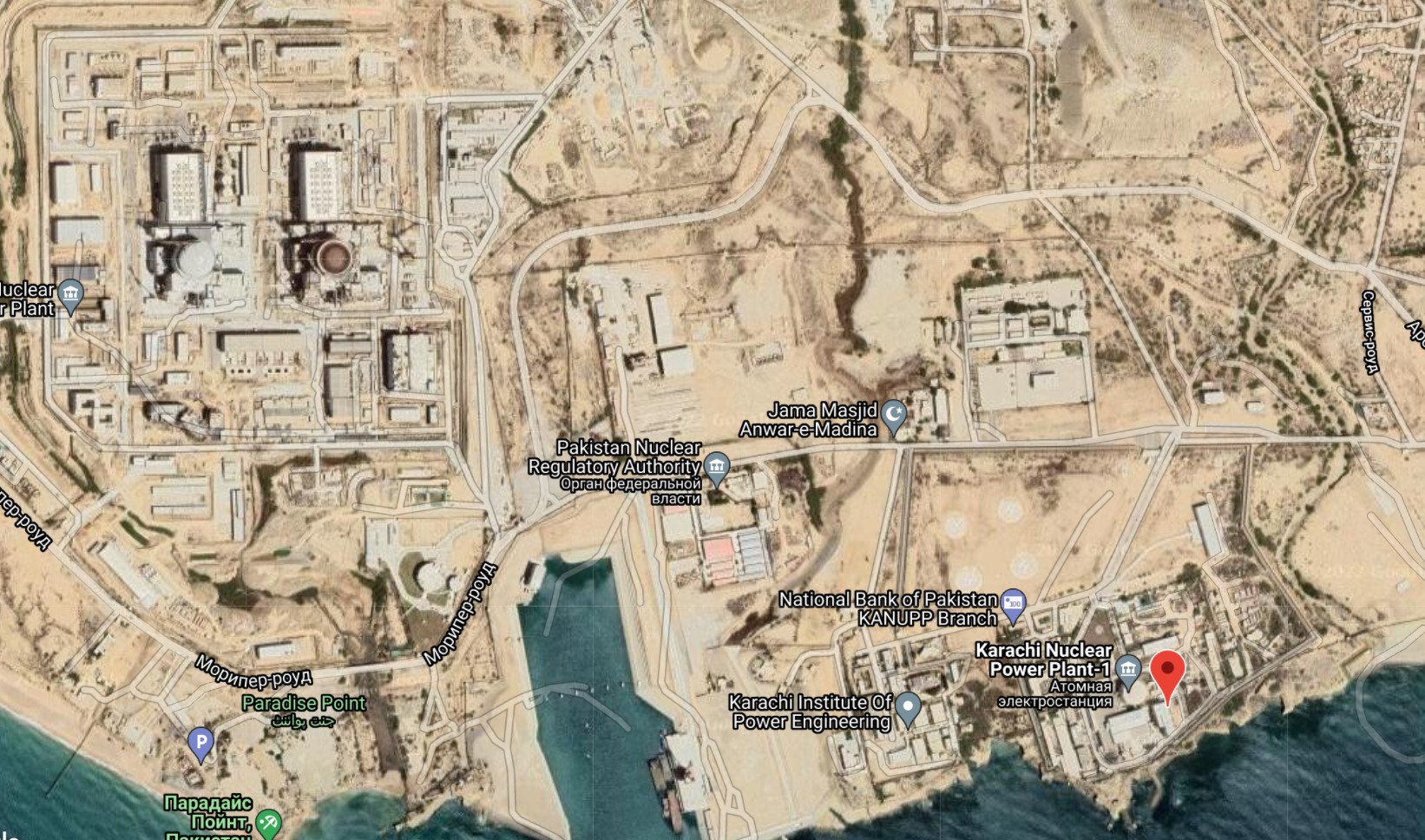 Китайская АЭС Fuqing, на которой работают два первых Hualong One – блоки 5 и 6 на переднем плане Китайская АЭС Fuqing, на которой работают два первых Hualong One – блоки 5 и 6 на переднем плане