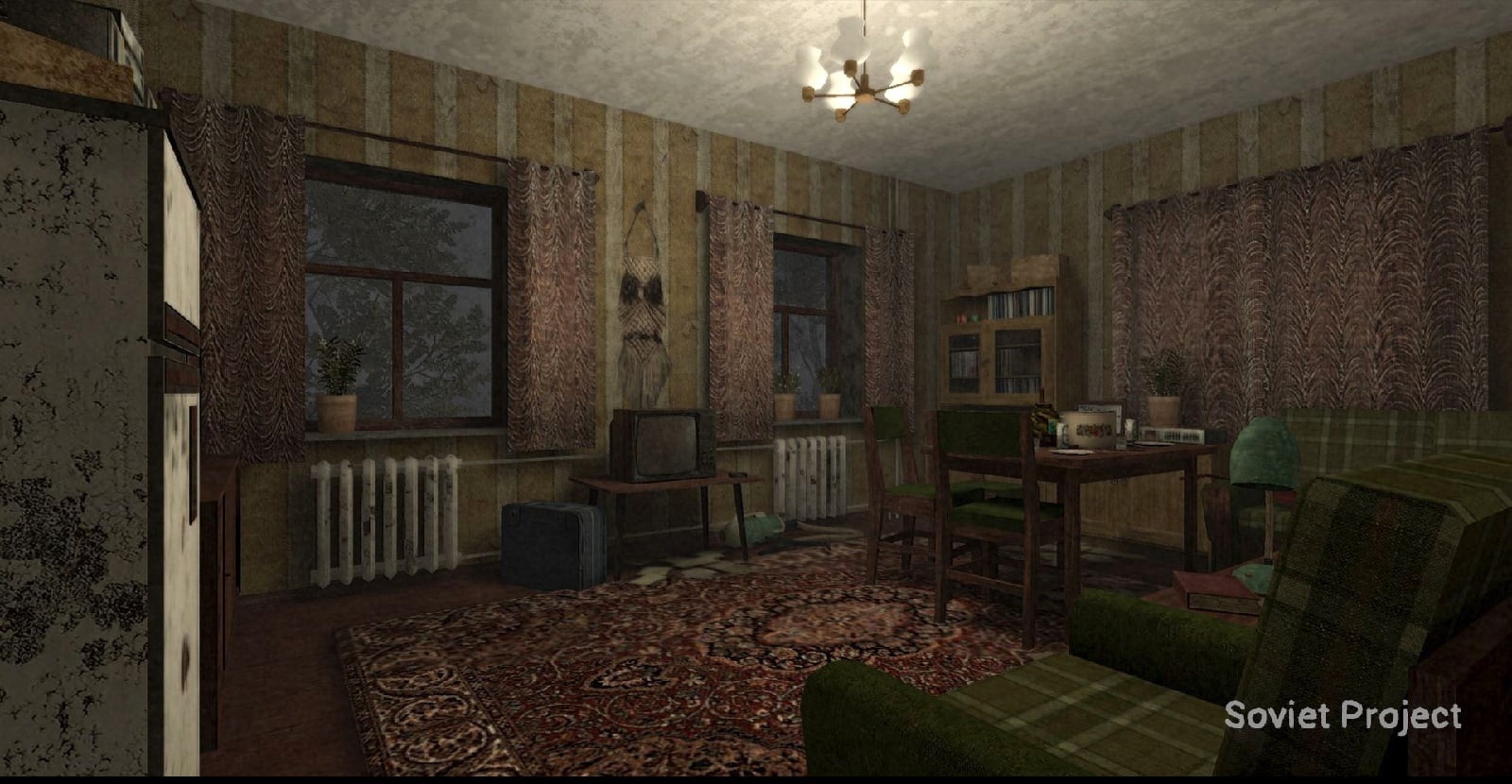 Квартира из игры Soviet Project