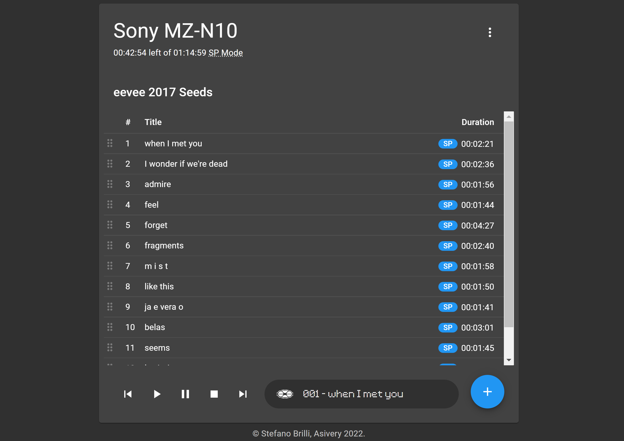 Sony MZ-N10: о любви к 20-летнему минидисковому рекордеру - 24