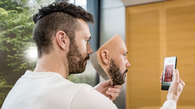 TrinamiX Face Authentication &mdash; первая система аутентификации, размещаемая за экраном OLED, получившая сертификат высокой степени защиты