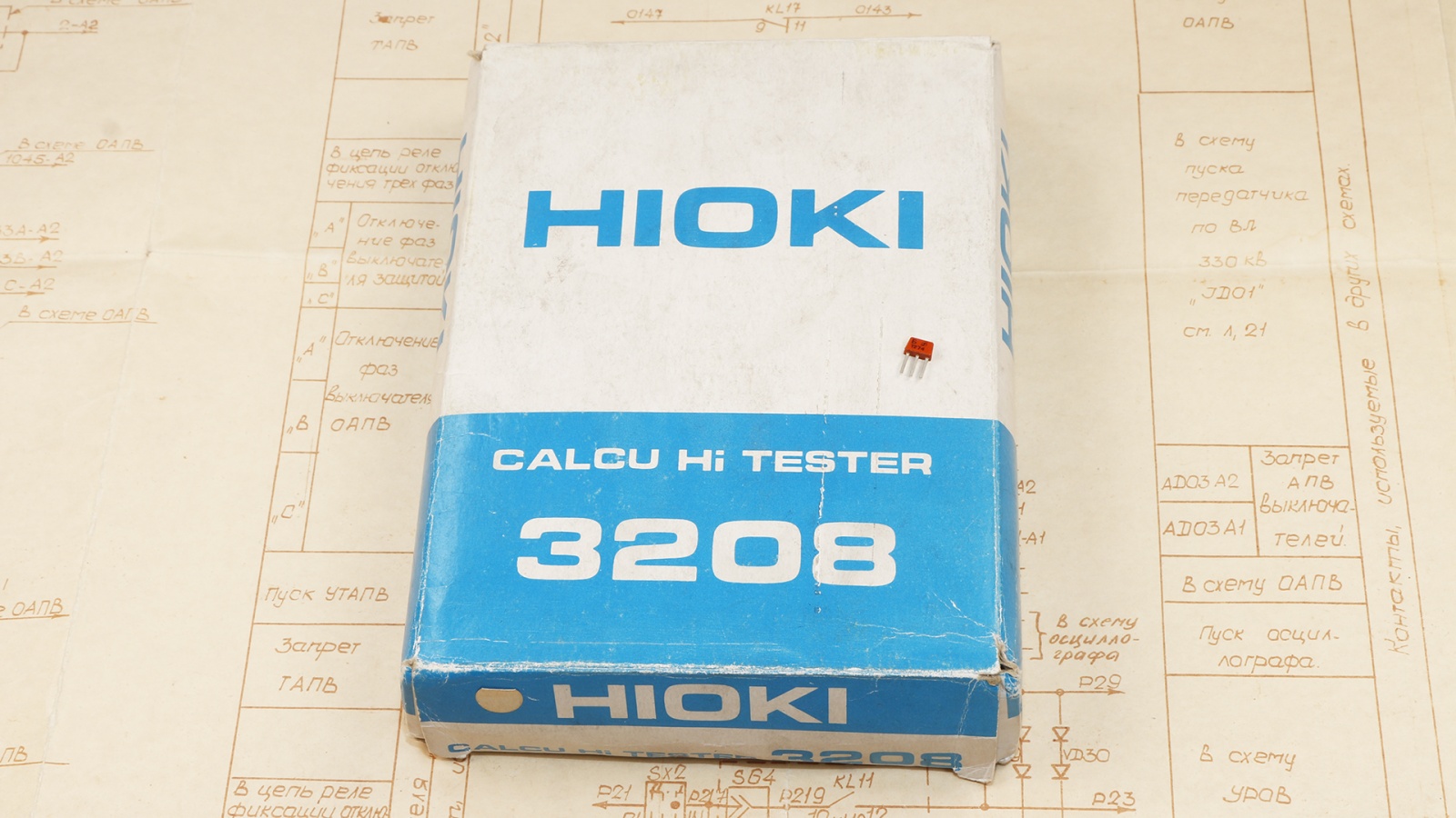 Японский мультиметр-калькулятор Hioki 3208 - 6