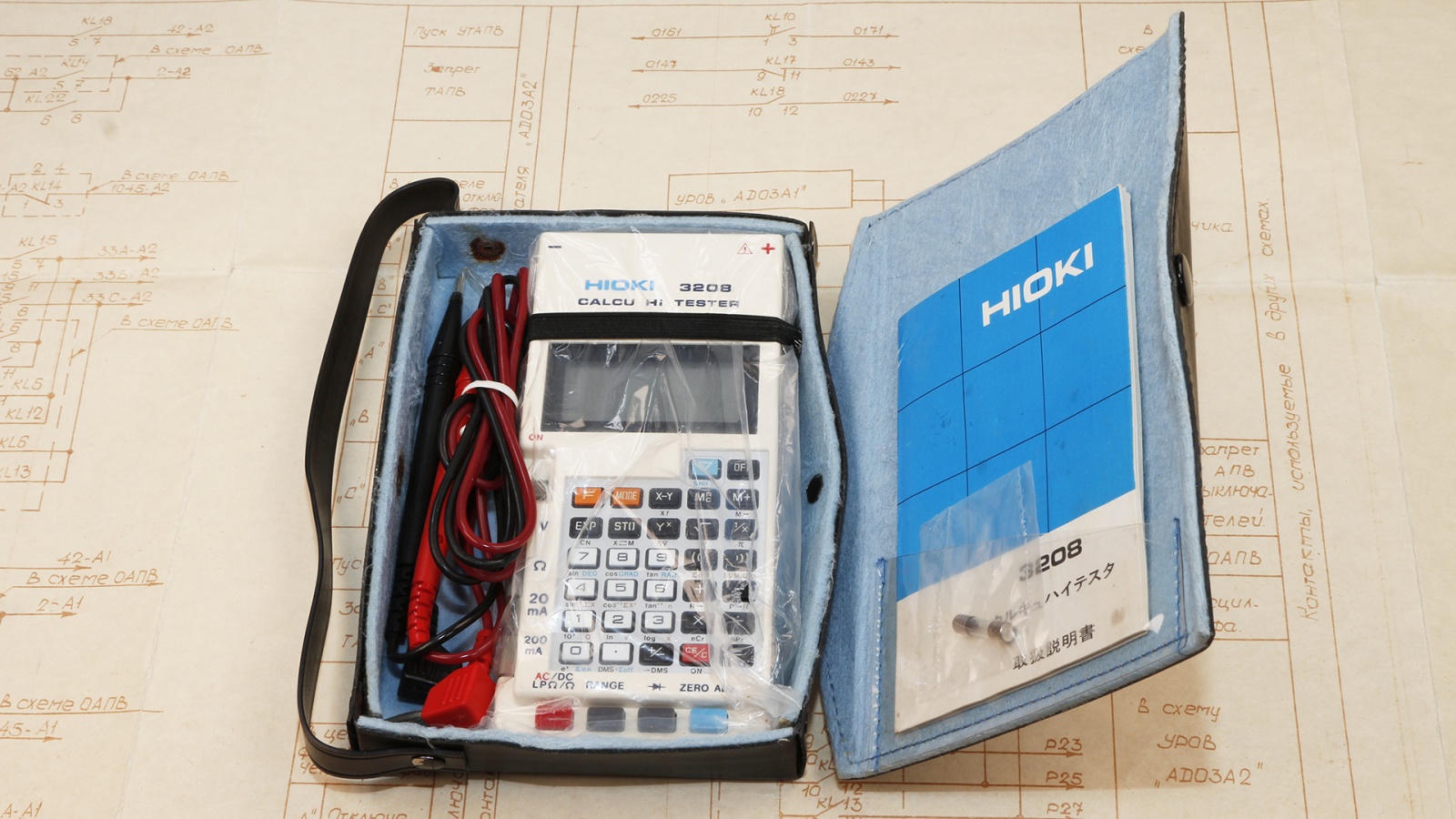 Японский мультиметр-калькулятор Hioki 3208 - 8