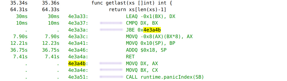 Анализируем bound checks в Go по CPU профилю - 2