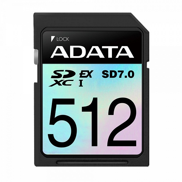 По словам производителя, Adata Premier Extreme SDXC SD7.0 &mdash; первая карта памяти формата SD Express, получившая сертификат SD 7.0