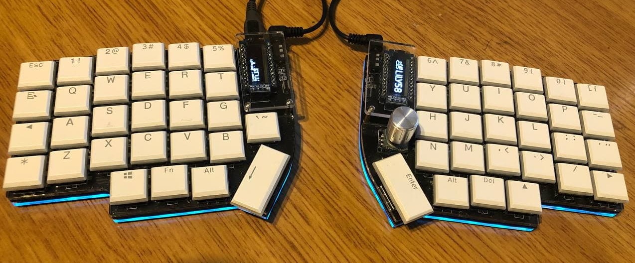 И снова кастомные клавиатуры: обзор Dactyl Manuform из первых рук - 3