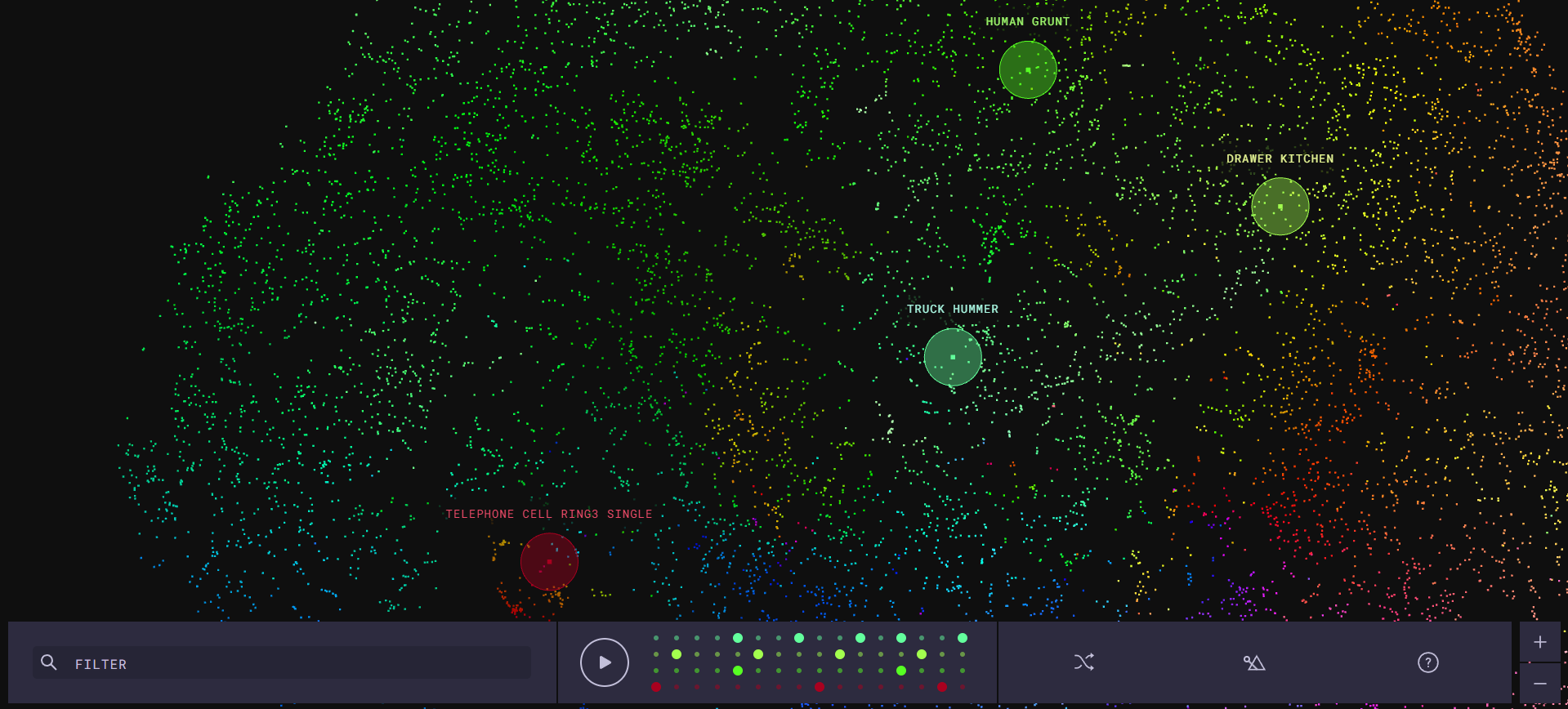 Скриншот: https://experiments.withgoogle.com/ai/drum-machine/view/