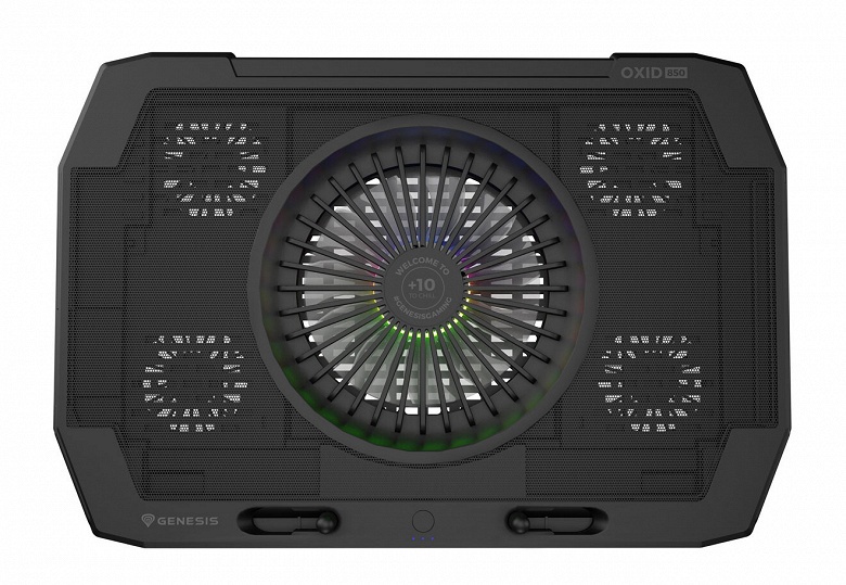 Genesis выпускает охлаждающую подставку для ноутбуков Oxid 850 RGB