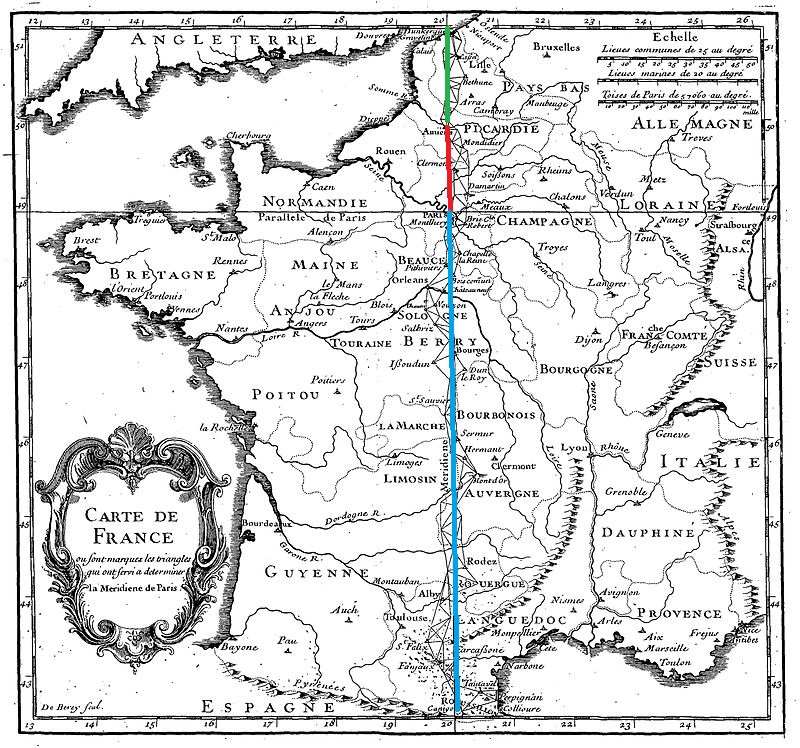 Парижский меридиан, которым занимались Кассини Парижский меридиан, которым занимались Кассини