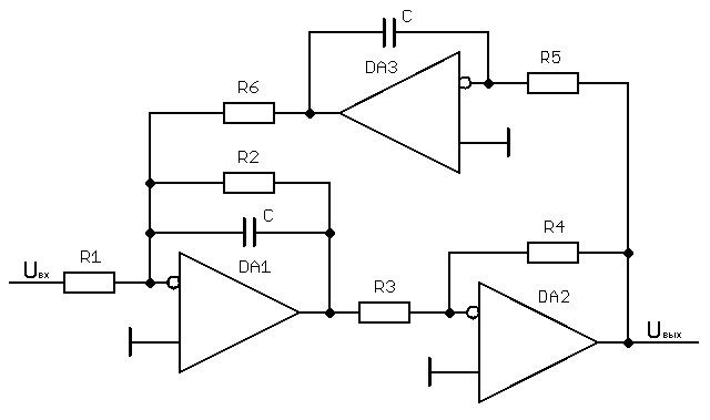 Операционные усилители. Часть 5: Частотно-зависимая обратная связь в ОУ. Активные фильтры и генераторы сигналов на ОУ - 11