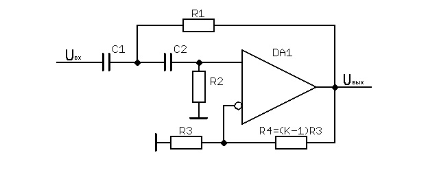 Операционные усилители. Часть 5: Частотно-зависимая обратная связь в ОУ. Активные фильтры и генераторы сигналов на ОУ - 5