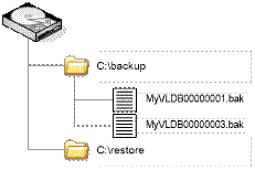 Рисунок 3: Файловая система сервера хранения резервных копий.