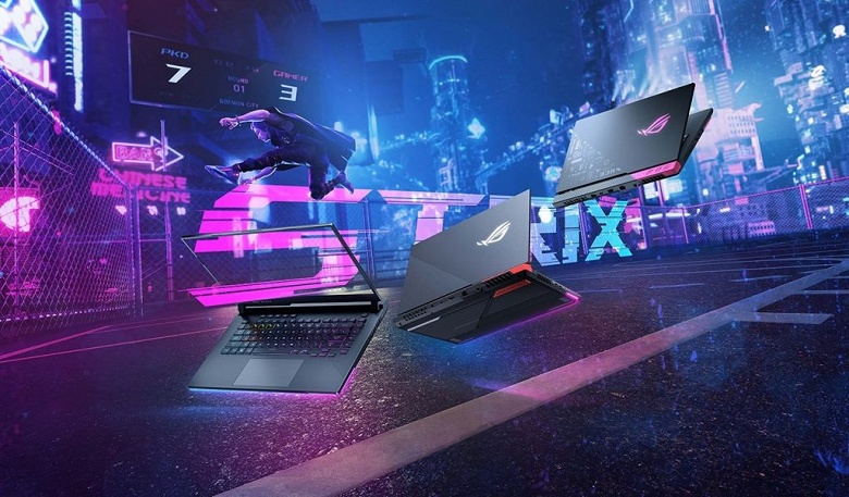 Представлены ноутбуки Asus с GeForce RTX 3080 Ti, 280-ваттной зарядкой и 300-герцевым экраном