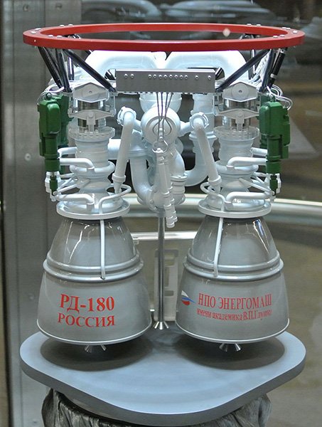 Ранее поставлявшиеся в США ракетные двигатели РД-180 будут использоваться в ракете «Союз-6»