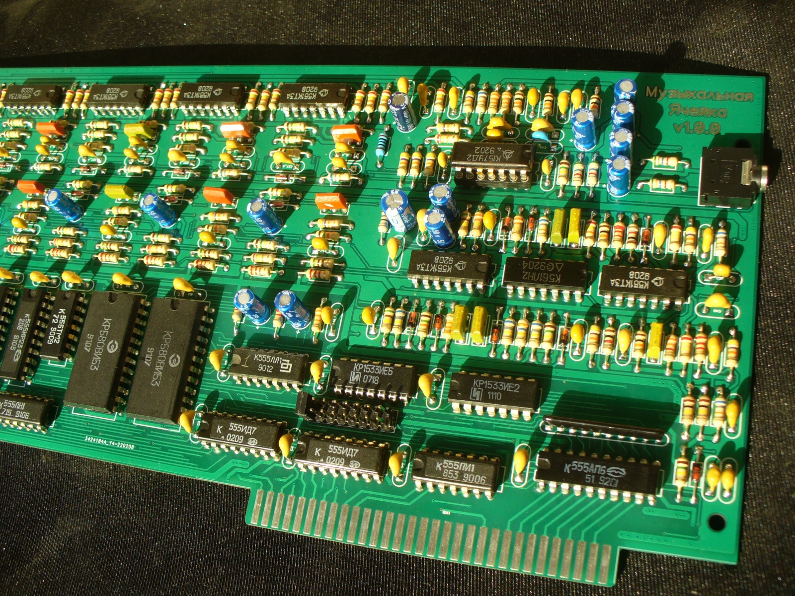 Копия по мотивам «ячейки звукового синтеза Агат» для IBM PC-XT — «музыкальная ячейка» - 14 Копия по мотивам «ячейки звукового синтеза Агат» для IBM PC-XT — «музыкальная ячейка» - 14