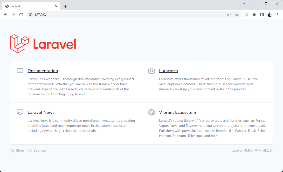 Laravel Sail под Windows - 1