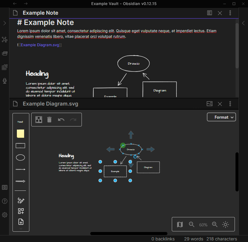 Расширение Diagrams