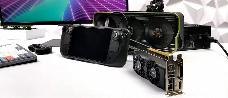 Что будет, если к Steam Deck подключить Radeon RX 6900 XT? Оказалось, что это возможно, и прирост производительности просто огромен - 1 Что будет, если к Steam Deck подключить Radeon RX 6900 XT? Оказалось, что это возможно, и прирост производительности просто огромен