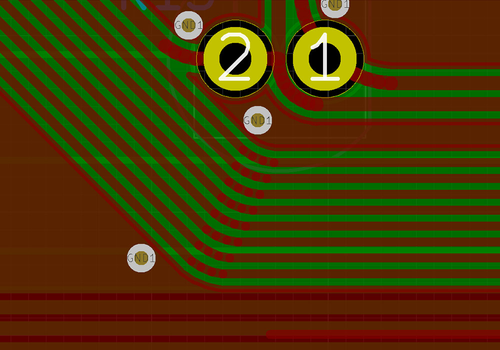 KiCad: скругление дорожек и создание каплевидных падов - 13