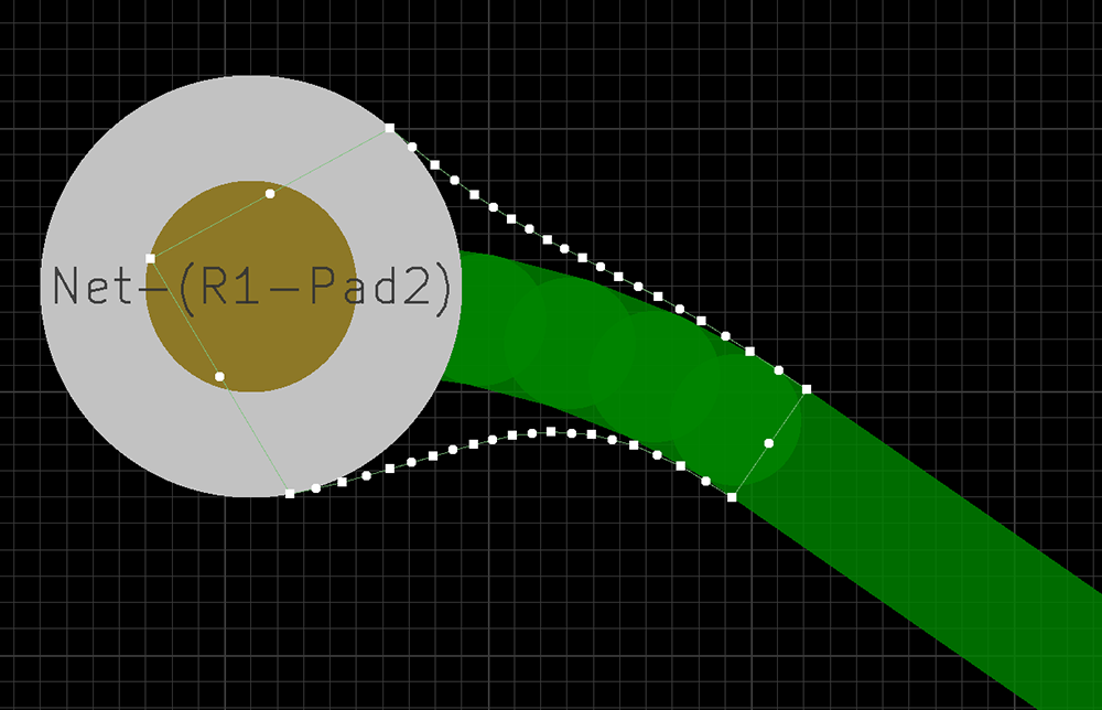 KiCad: скругление дорожек и создание каплевидных падов - 23