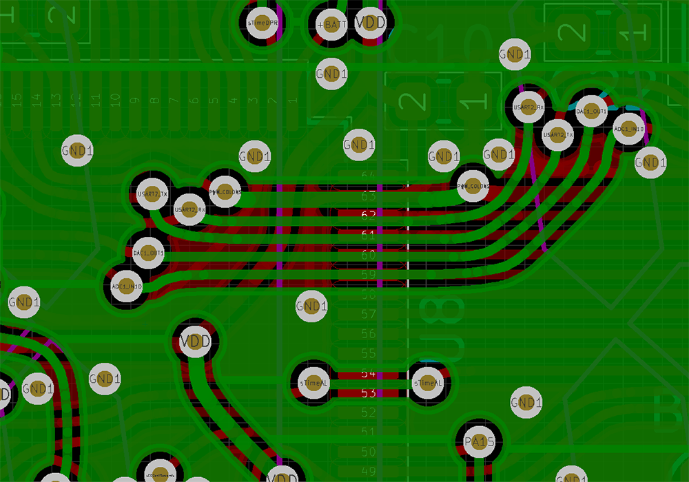 KiCad: скругление дорожек и создание каплевидных падов - 7