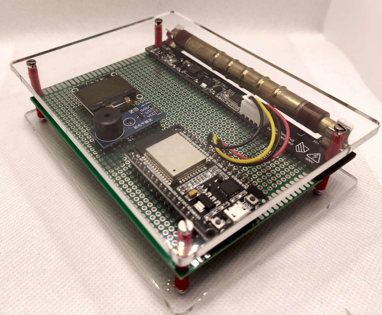 DIY дозиметр на esp32