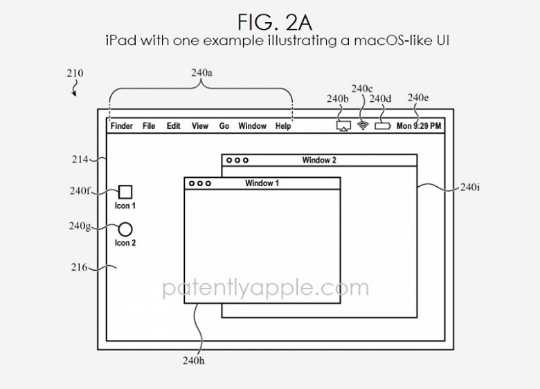 Apple всё же может перевести свои планшеты на полноценную macOS. На это намекает очередной патент компании