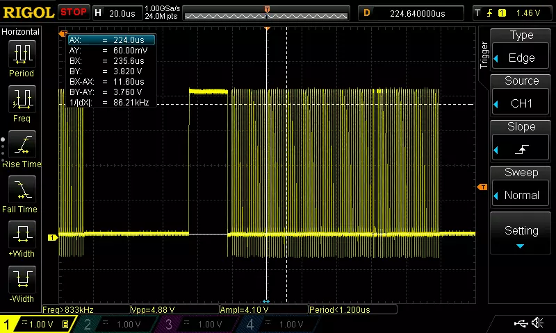 Библиотека для адресных светодиодов STM32 - 13