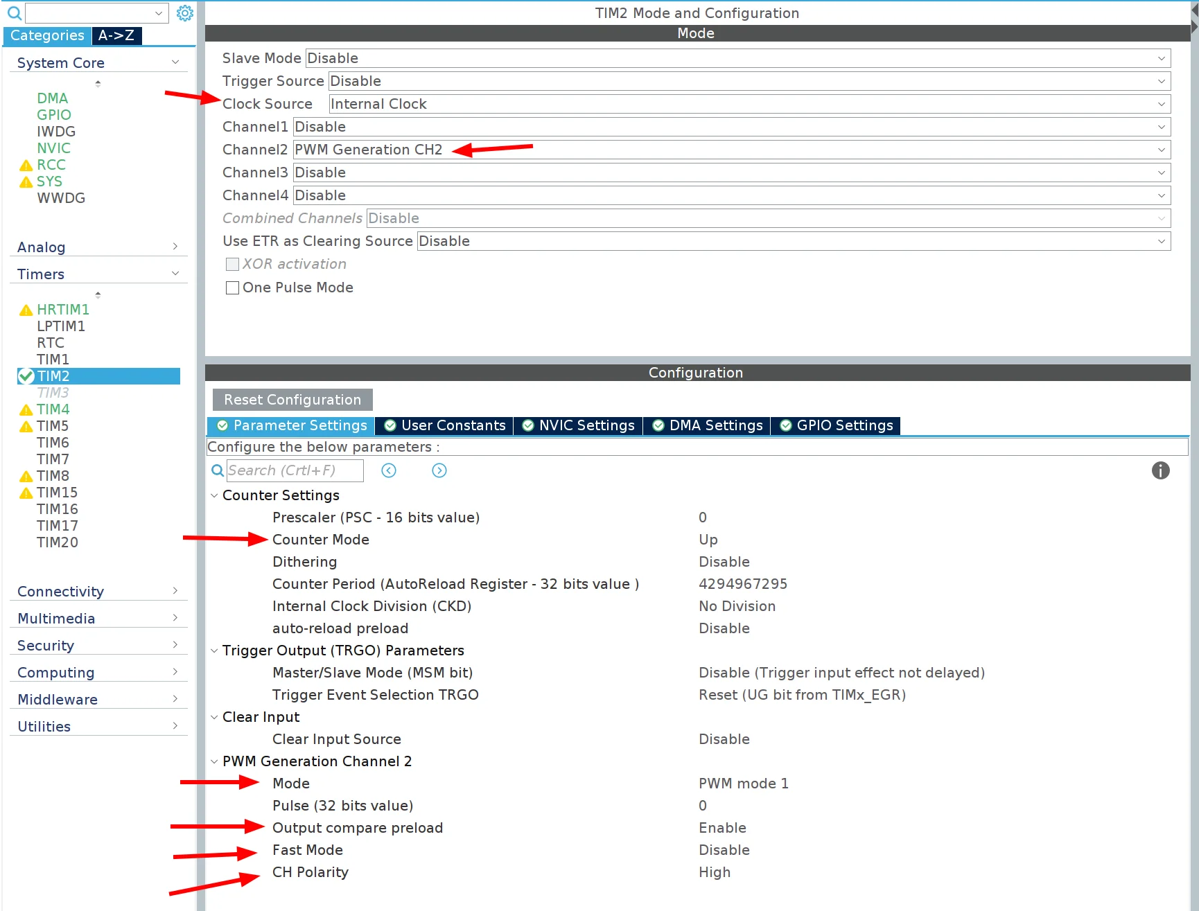 Библиотека для адресных светодиодов STM32 - 4 Библиотека для адресных светодиодов STM32 - 4
