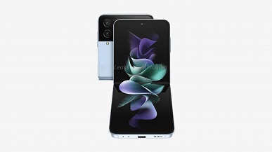 Samsung не стала заморачиваться с дизайном Galaxy Z Flip4. На первых рендерах смартфон практически идентичен текущей модели