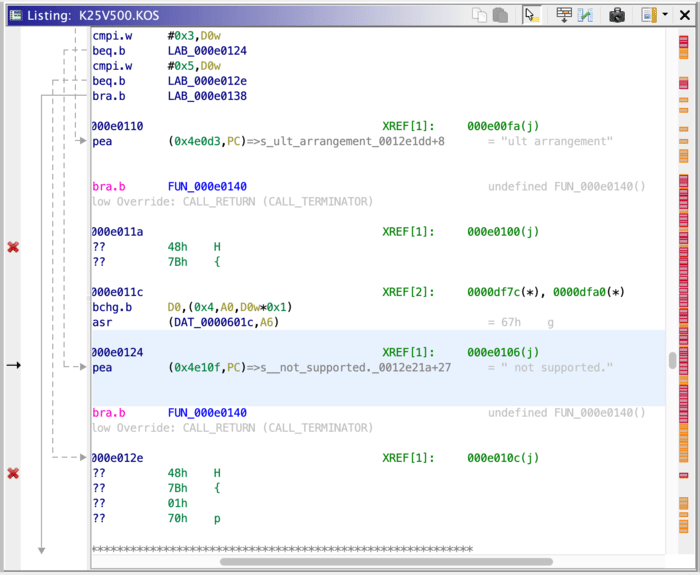 Как пропатчить ОС 1996 года с помощью Ghidra - 4 Как пропатчить ОС 1996 года с помощью Ghidra - 4