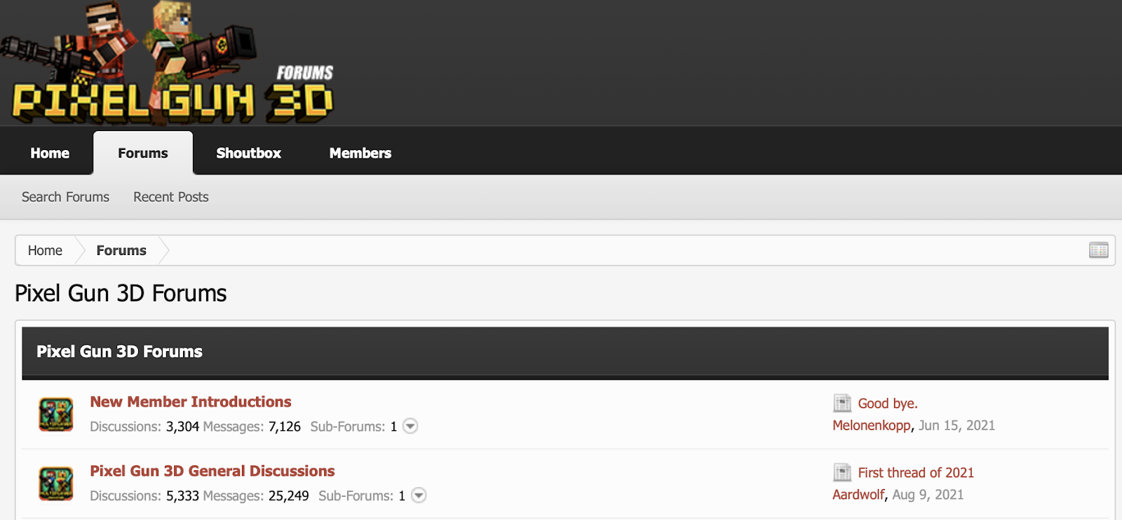 Фанатский форум Pixel Gun 3D Фанатский форум Pixel Gun 3D