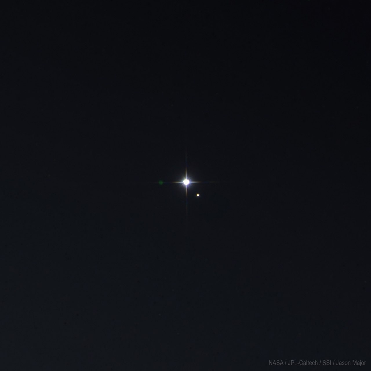 Земля и Луна с борта Кассини - 1